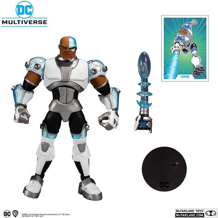 DC Multiverse Teen Titans Go Cyborg - Todd McFarlane Toys (DC Multiverse) action figure collectible - Main Image 2