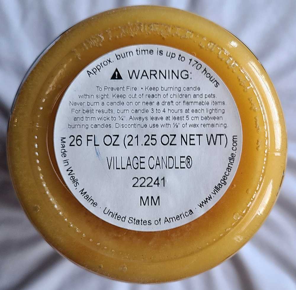 CANDLE: Halloween Village Glowing 2022 - Village Candle (Halloween Candles) action figure collectible - Main Image 2