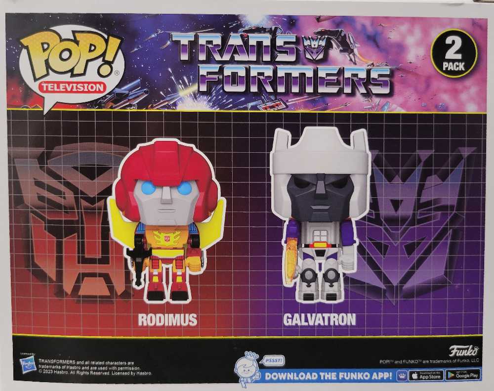 Rodimus And Galvatron 2023 Summer Convention - Funko Pop (Pop) action figure collectible - Main Image 3