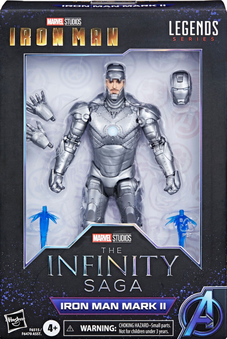 Iron Man (MCU) Mark 2 - Hasbro: The Infinity Saga (Hasbro: Infinity Saga - Iron Man MK II) action figure collectible - Main Image 2