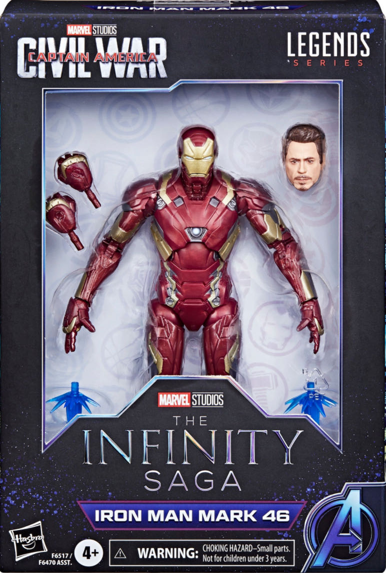 Iron Man (MCU) Mark 46 Alternate - Hasbro: The Infinity Saga (Hasbro: Infinity Saga - Iron Man MK 46) action figure collectible - Main Image 2
