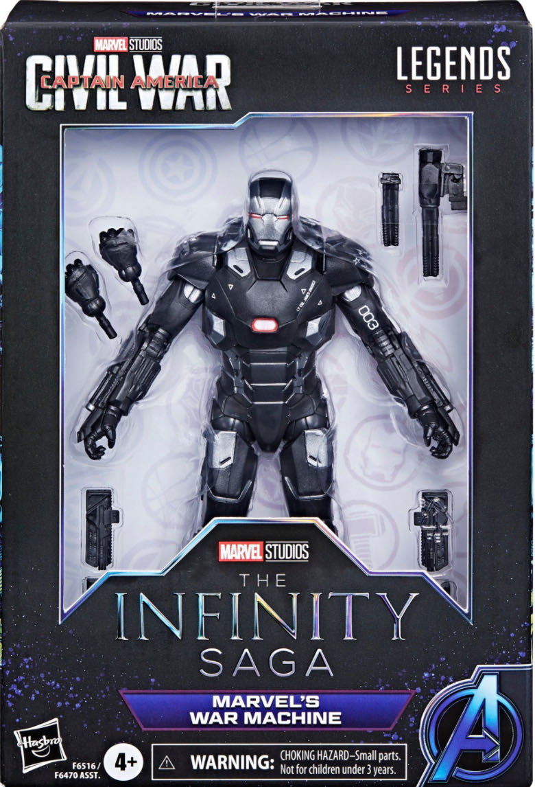 War Machine (MCU) Mark 3 - Hasbro: The Infinity Saga (Hasbro: Infinity Saga - War Machine Mark 3) action figure collectible - Main Image 2