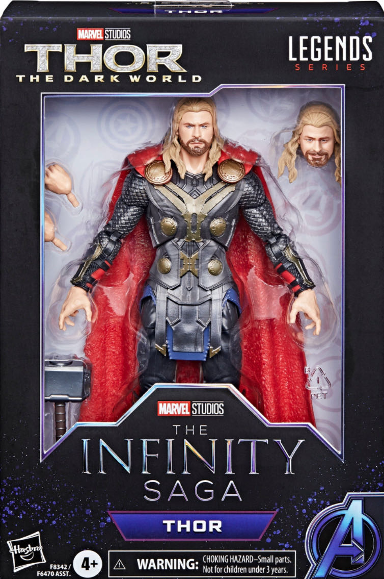Thor (MCU) The Dark Workd - Hasbro: The Infinity Saga (Hasbro: Infinity Saga - Thor (The Dark World)) action figure collectible - Main Image 2