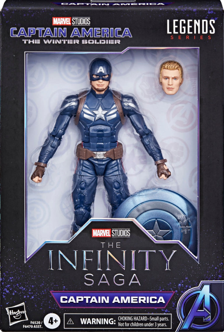 Captain America (MCU) Stealth Alternate - Hasbro: The Infinity Saga (Hasbro: Infinity Saga - Captain America (Stealth)) action figure collectible - Main Image 2
