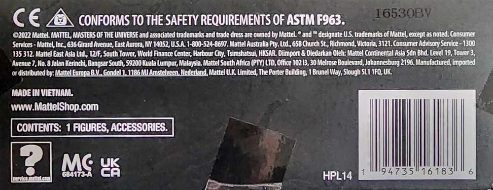 Slush Head - Mattel (Masterverse) action figure collectible [Barcode 194735161836] - Main Image 4