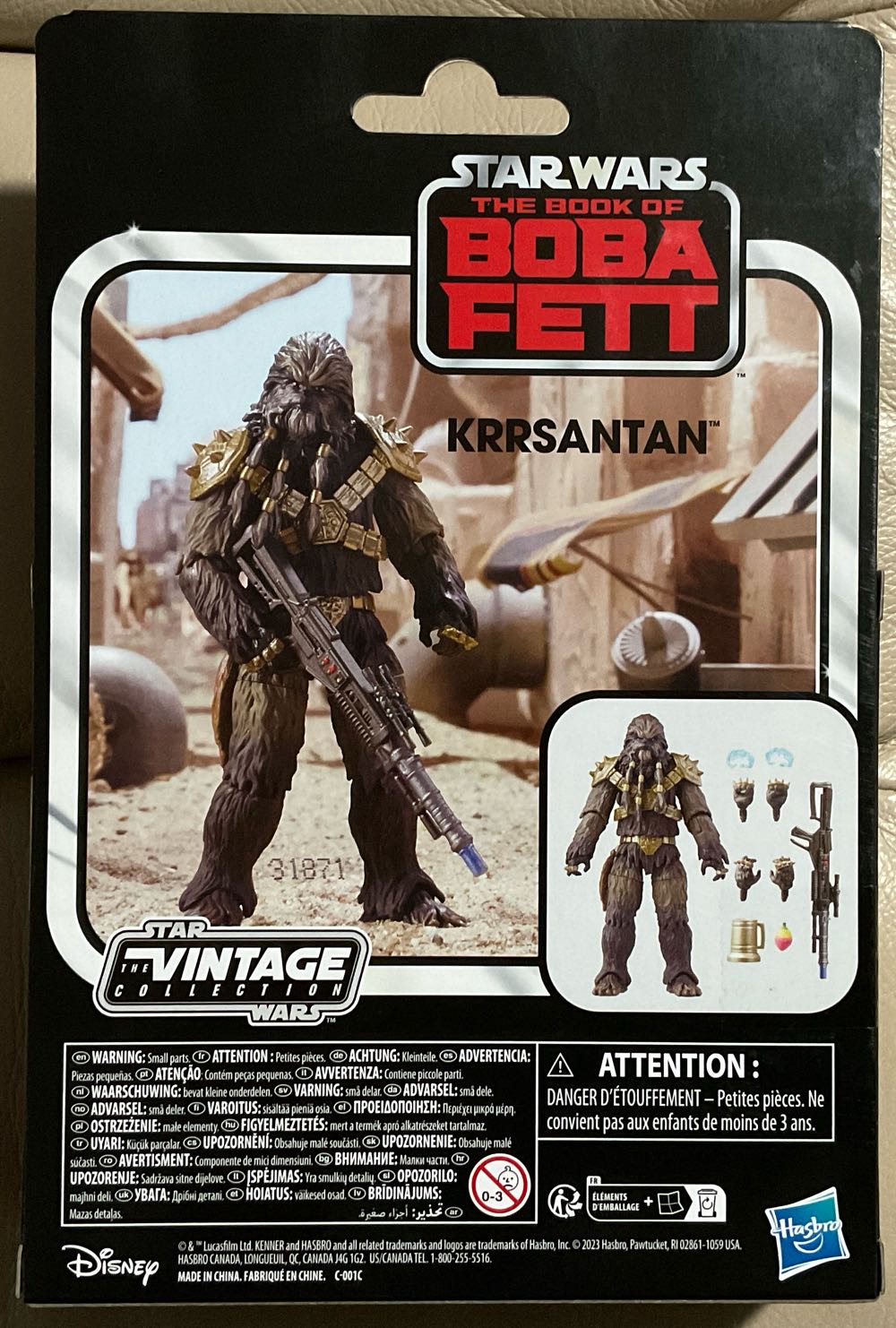 Vintage Collection - Deluxe Packs - Krrsantan - Hasbro/ Disney (The Book Of Boba Fett) action figure collectible - Main Image 2