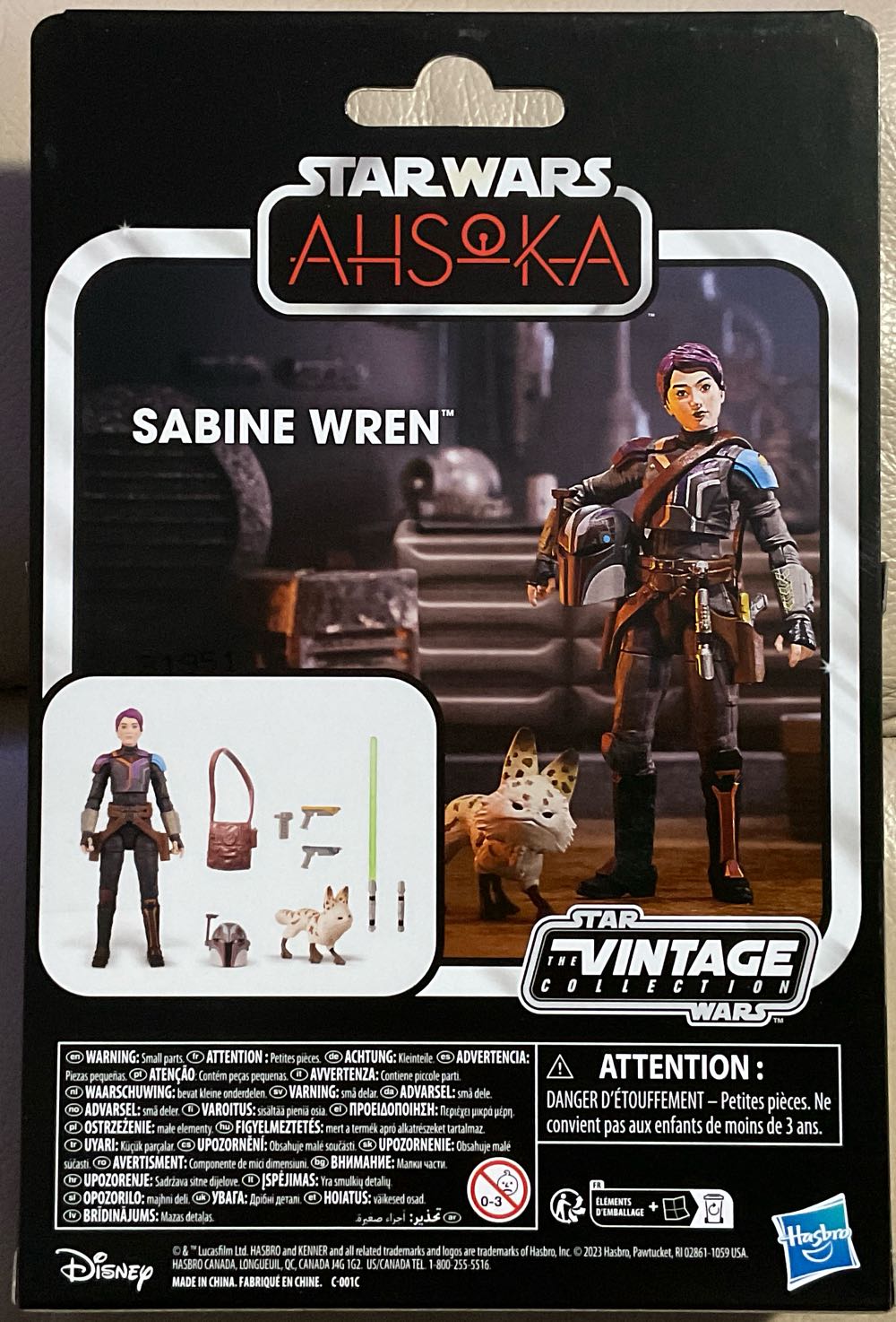 Sabine Wren - Box Exclusive - Hasbro/ Disney (Ahsoka) action figure collectible - Main Image 2