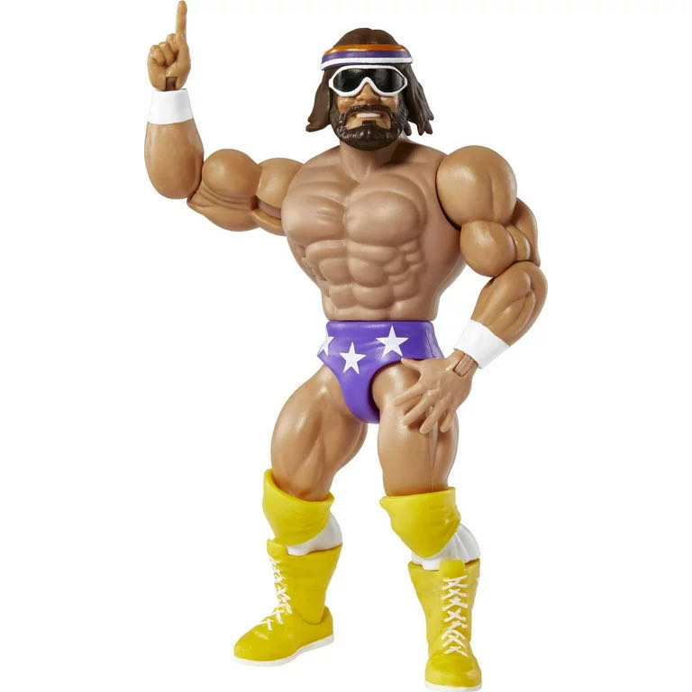 “Macho Man” Randy Savage - Mattel WWE (WWE Superstars Series 4) action figure collectible - Main Image 3