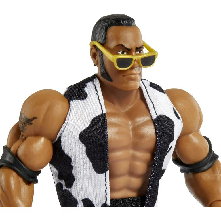 The Rock - Mattel Wwe (WWE Superstars Series 4) action figure collectible - Main Image 4