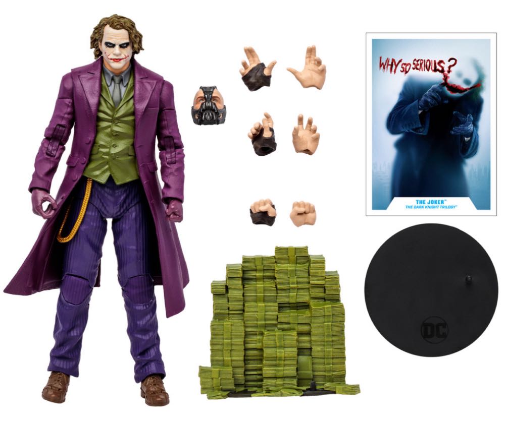 Joker - The Dark Knight Film - McFarlane Toys (DC Multiverse) (The Dark Knight (Film)) action figure collectible - Main Image 3