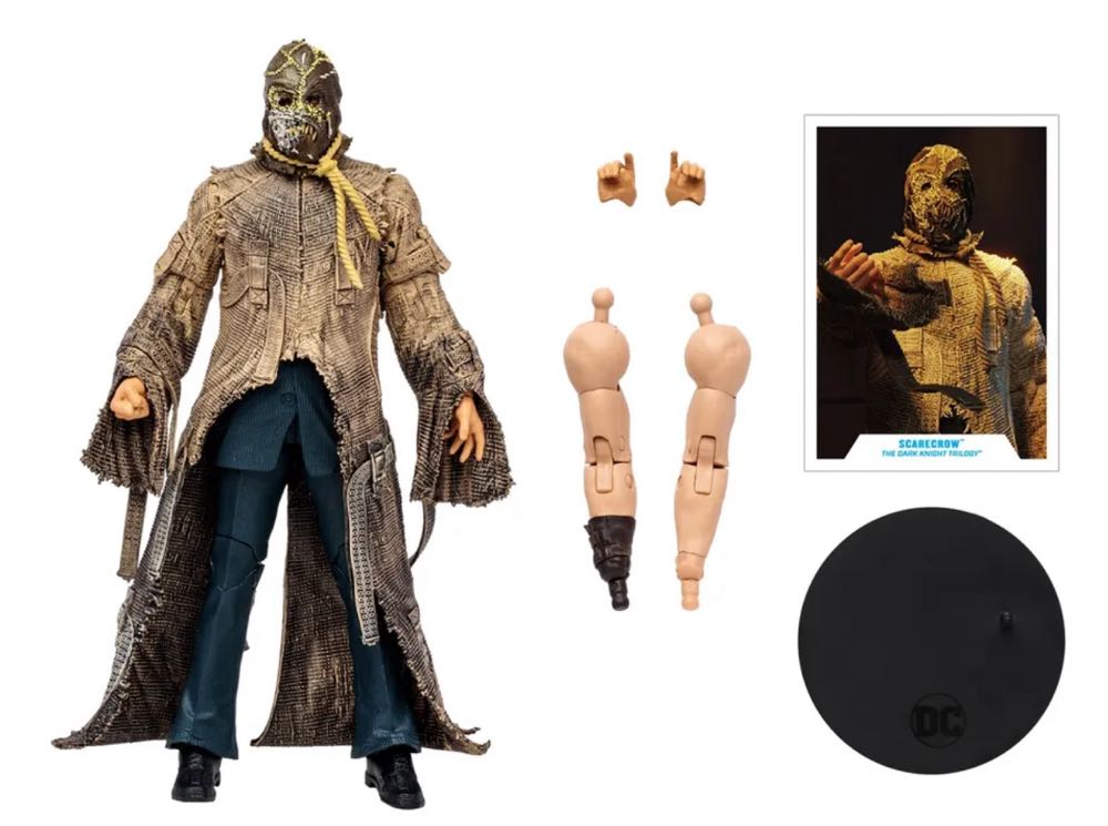Scarecrow - The Dark Knight Film - McFarlane Toys (DC Multiverse) (The Dark Knight (Film)) action figure collectible - Main Image 3