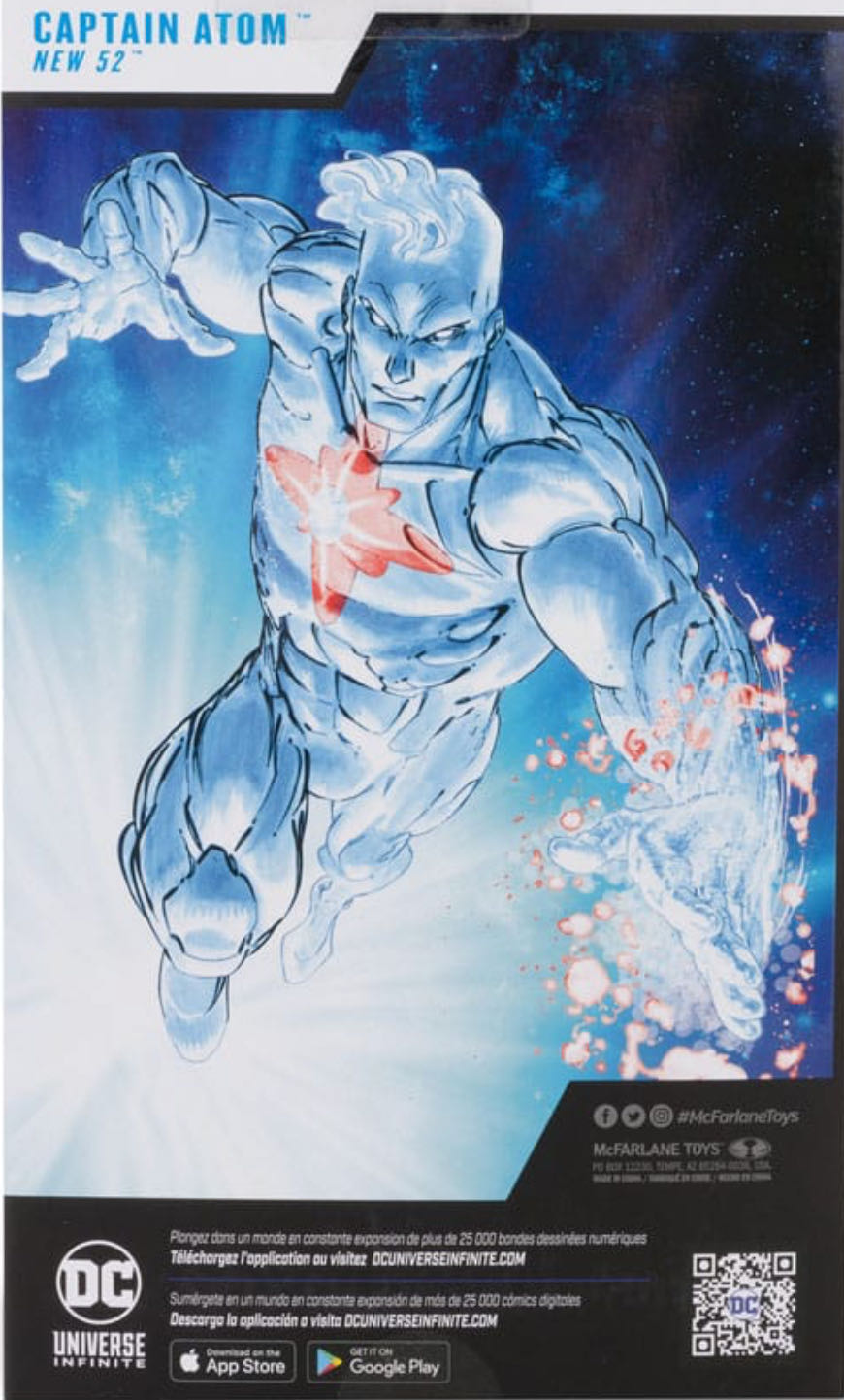 Captain Atom - New 52 - McFarlane Toys (DC Multiverse) (DC New 52) action figure collectible - Main Image 2