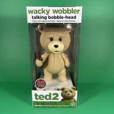Funko Talking “Ted” Wacky Wobbler Bobble Head - Funko (Ted 2) action figure collectible [Barcode 830395030920] - Main Image 2