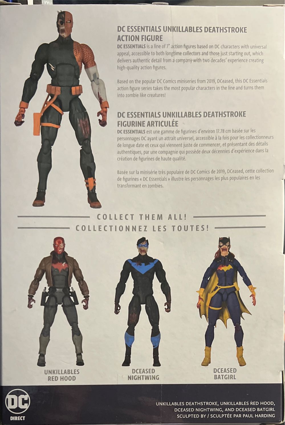 Deathstroke - Dceased - Dc Direct Essentials (DC Essentials Unkillables) action figure collectible - Main Image 2