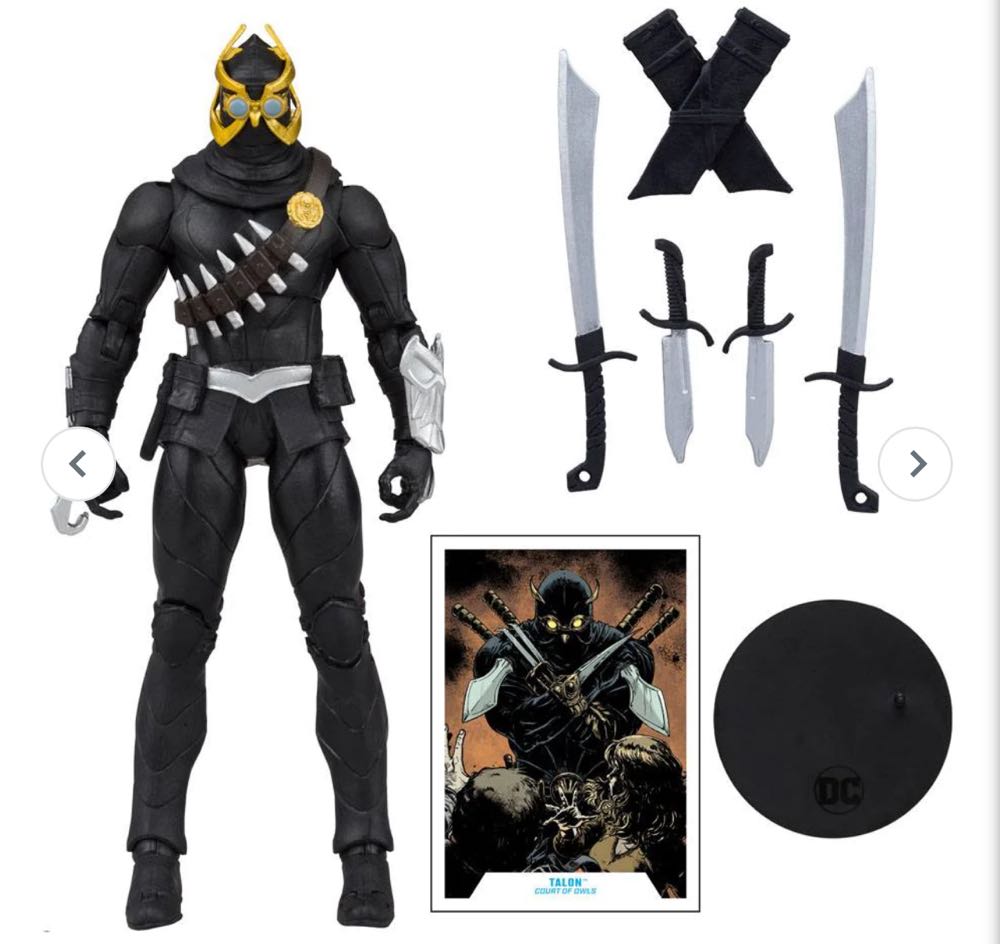 Talon - Court Of The Owls - McFarlane Toys (DC Multiverse) (Court Of Owls) action figure collectible - Main Image 3