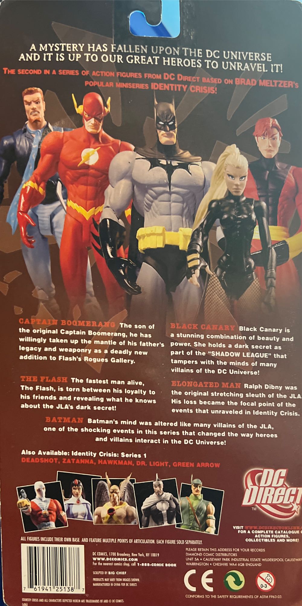 Enlongated Man - Identity Crisis - DC Direct (Identity Crisis) action figure collectible - Main Image 2