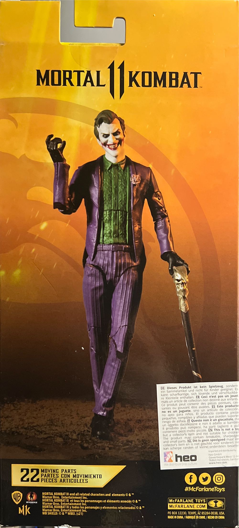 Joker - Mortal Kombat - McFarlane Toys (Mortal Kombat - McFarlane Toys) action figure collectible - Main Image 2