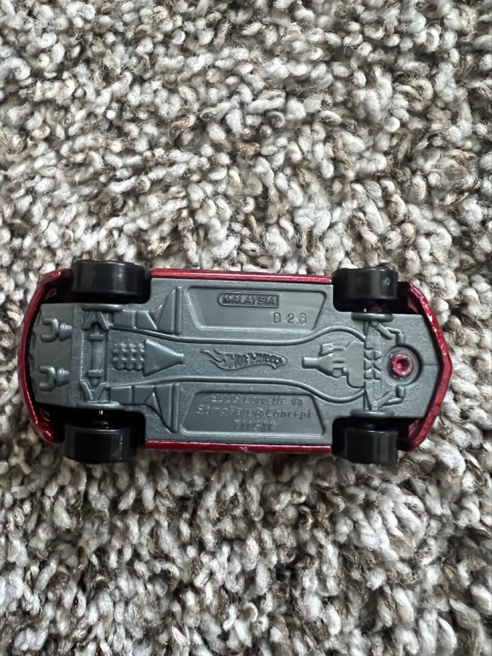 Corvette ‘09 Stingray Concept - Mattel (Hotwheels Loose Concept Corvettes) action figure collectible - Main Image 2