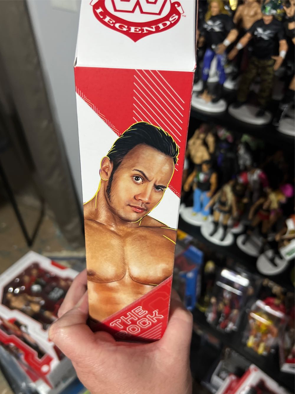 The Rock - Mattel (WWE Ultimate Edition Legends) action figure collectible [Barcode 194735115655] - Main Image 4