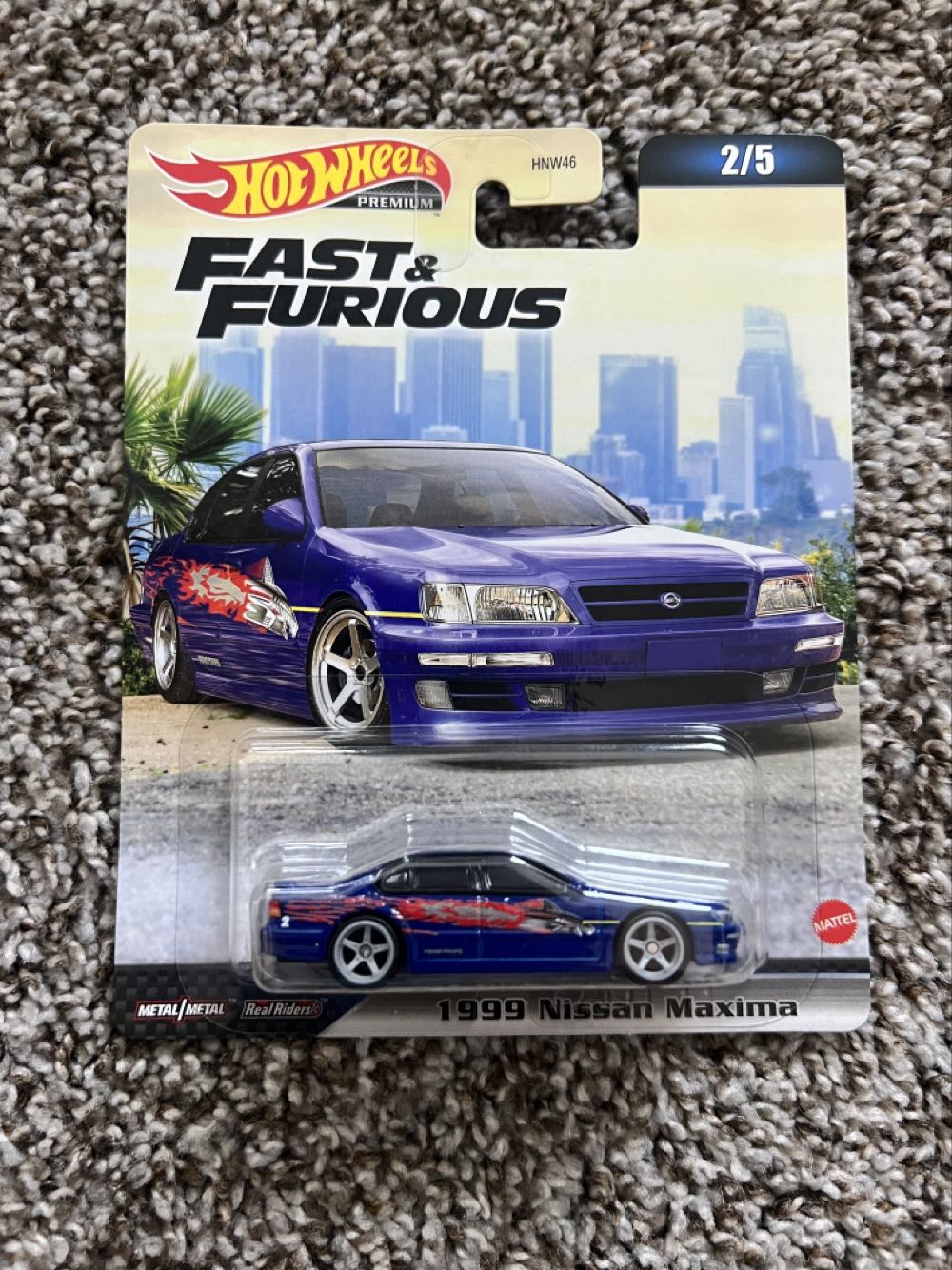 1999 Nissan Maxima - Mattel (Hotwheels Premium Fast & Furious) action figure collectible - Main Image 1