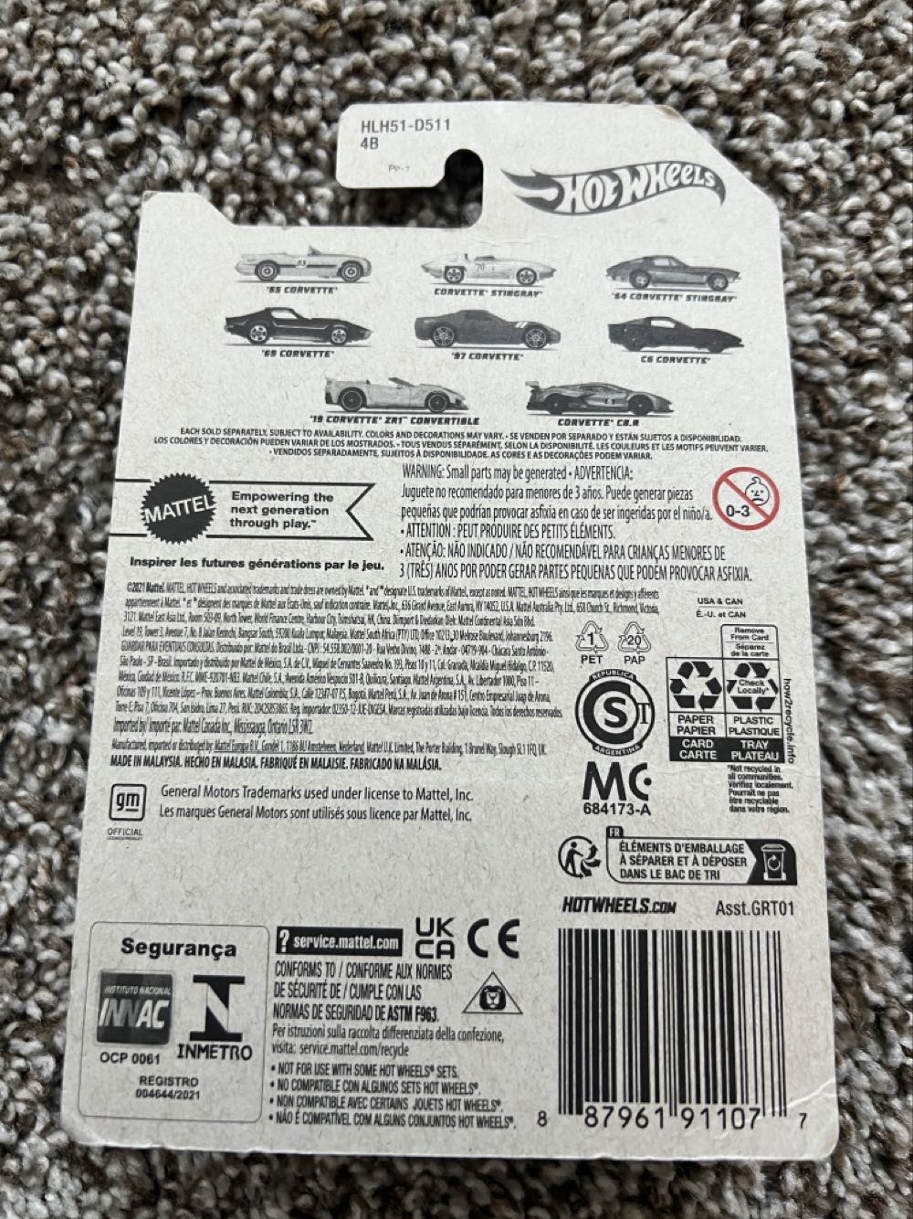 Corvette ‘64 Stingray - Mattel (Hotwheels 70: 1953-2023) action figure collectible - Main Image 2