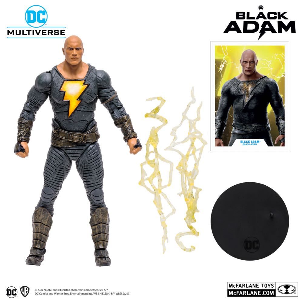 Black Adam - Black Adam Movie - McFarlane Toys (DC Multiverse) (Black Adam Movie) action figure collectible - Main Image 3
