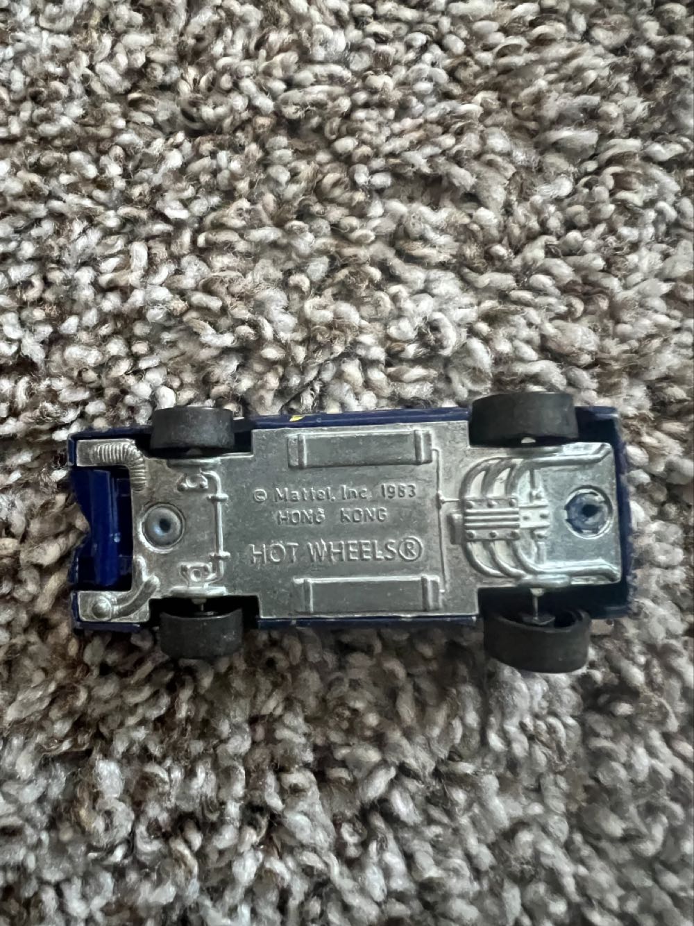 Smash Mobile (Purple) - Mattel (Hotwheels Loose Crack-Ups) action figure collectible - Main Image 2