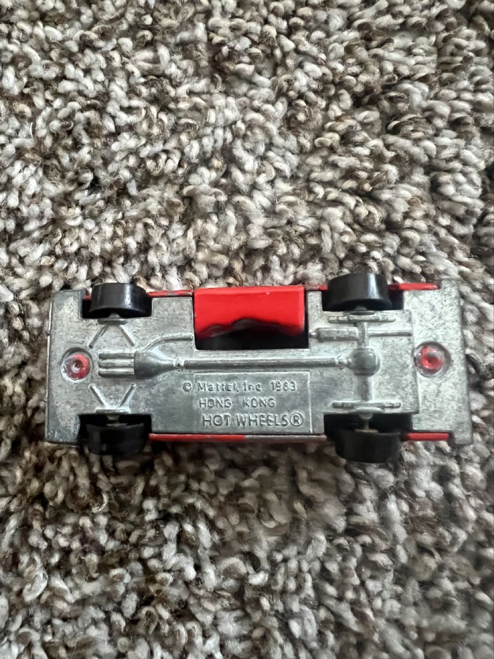 Fire Cheif (Red) - Mattel (Hotwheels Loose Crack-Ups) action figure collectible - Main Image 3