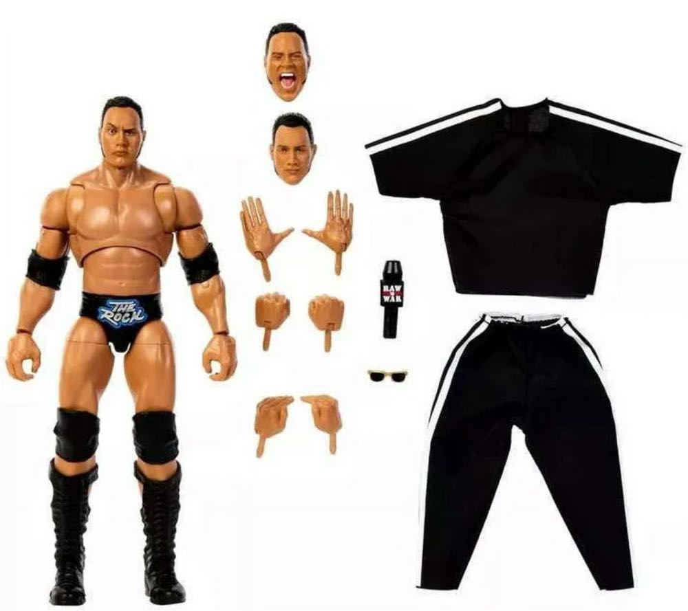 Rock - WWE Mattel (WWE Elite Ultimate Edition Legends 2023) action figure collectible - Main Image 3