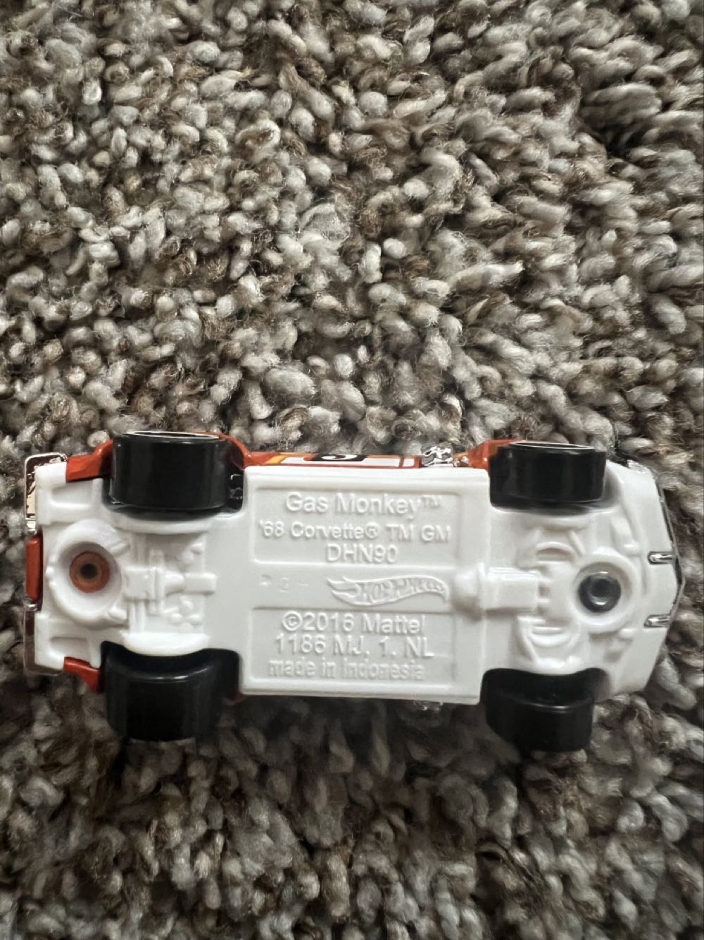 Corvette ‘68 - Mattel (Hotwheels Loose Long Hoods) action figure collectible - Main Image 2