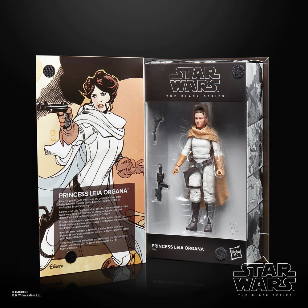 LIT: Princess Leia Organa - Hasbro (Star Wars) action figure collectible - Main Image 4