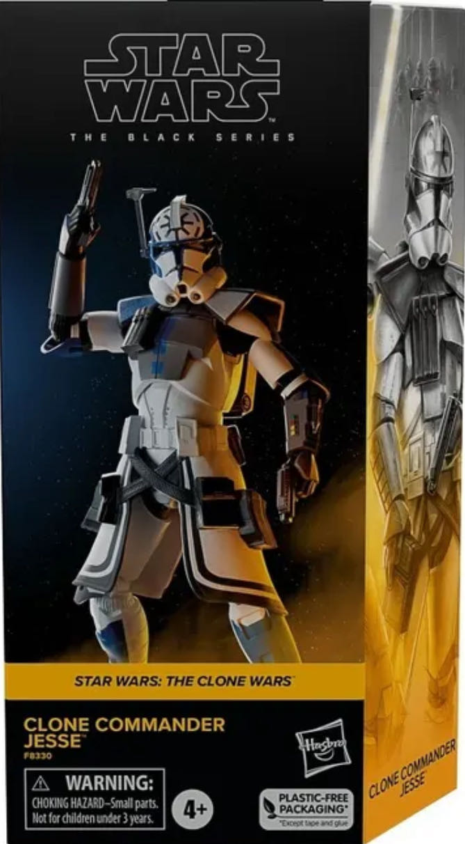 CLONE WARS: Clone Commander Jesse - Hasbro (Star Wars) action figure collectible - Main Image 4