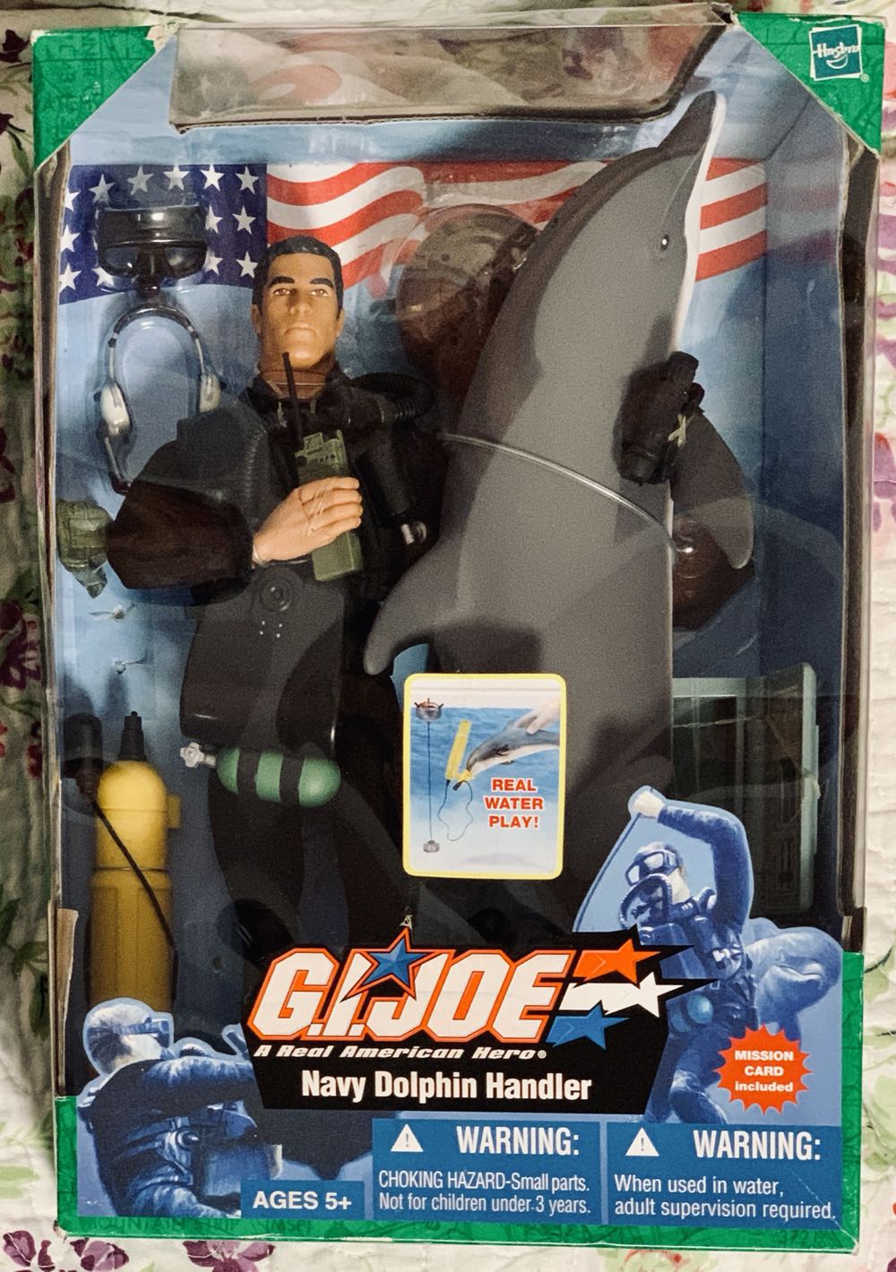 Hasbro G.i. Joe Navy Dolphin Handler New In Sealed Box Never Used Open - Hasbro action figure collectible [Barcode 076930819937] - Main Image 2