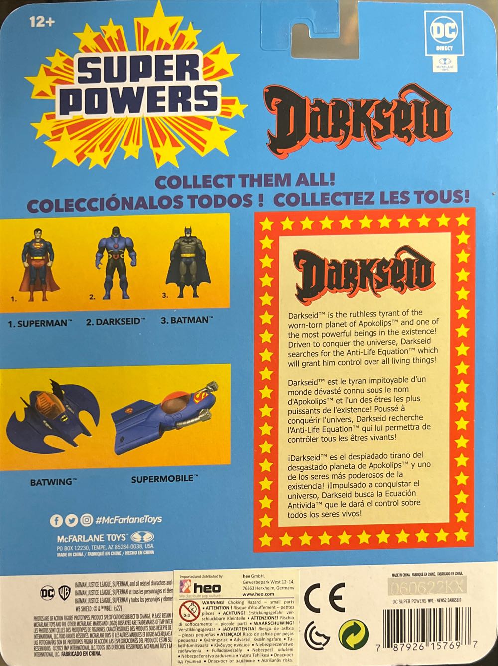 Darkside - McFarlane Super Powers - McFarlane Toys (McFarlane Super Powers) action figure collectible - Main Image 2