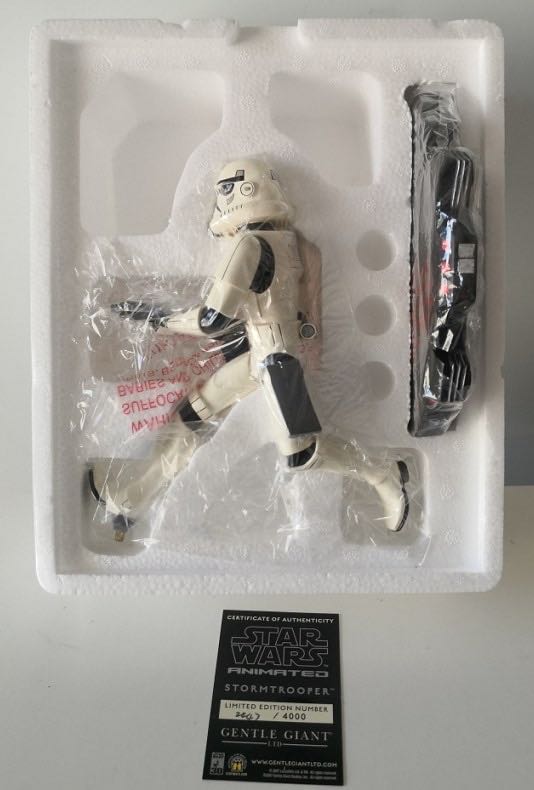 Star Wars Animated Stormtrooper Maquette - Gentle Giant (Star Wars Animated) action figure collectible [Barcode 871810001569] - Main Image 2