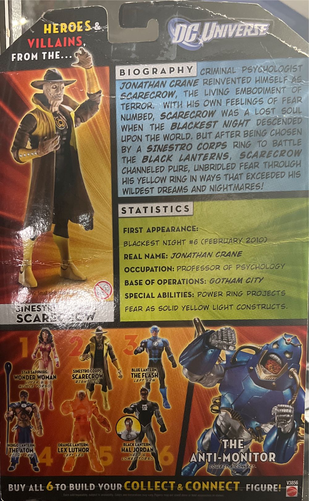 Scarecrow Yellow Lantern - DC Universe Classics: Mattel - Mattel - DC Comics (DC Universe Classics) action figure collectible - Main Image 2