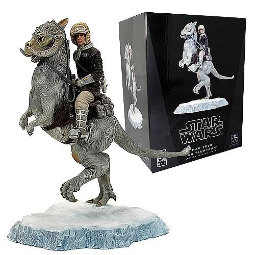 Star Wars: Han Solo On Tauntaun - Gentle Giant (Star Wars) action figure collectible [Barcode 871810002092] - Main Image 2