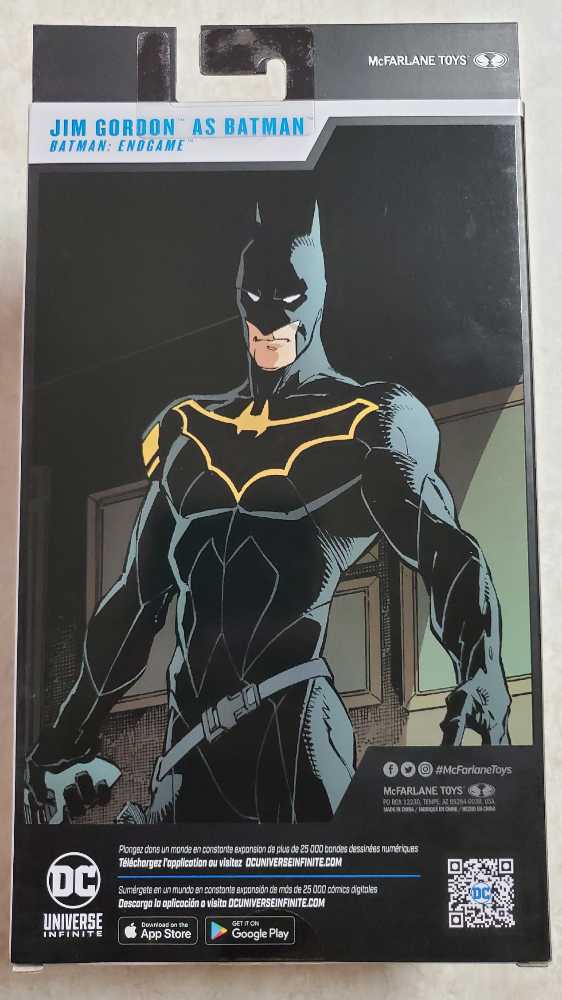 Mcfarlane Toys - DC Multiverse - Batman (Jim Gordon) (Platinum) - McFarlane Toys (Batman: Endgame) action figure collectible [Barcode 787926170283] - Main Image 3
