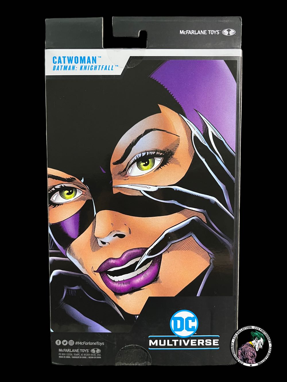 DC Multiverse (2023) (10x05) Catwoman - McFarlane Toys (Batman Knightfall) action figure collectible - Main Image 4