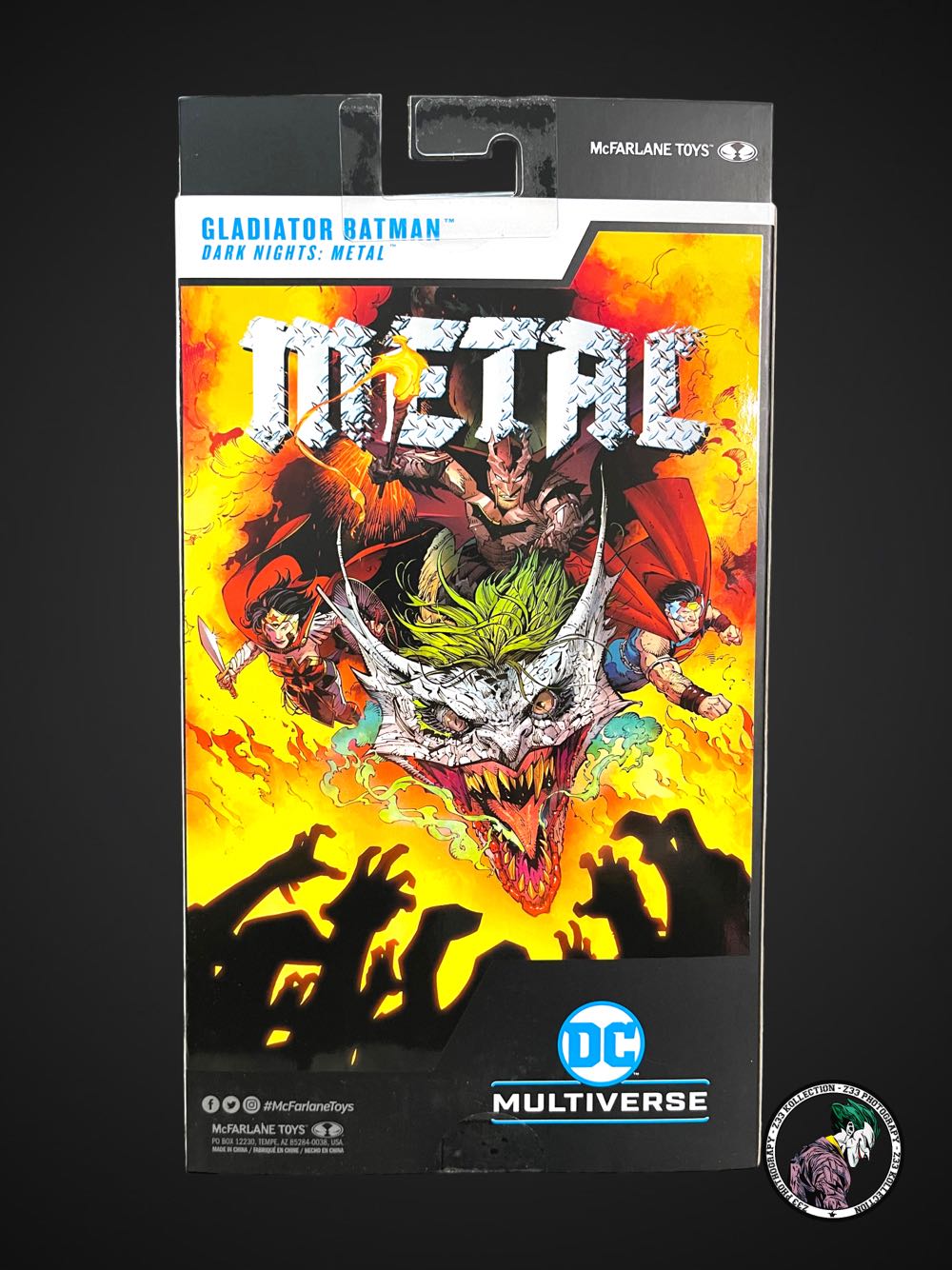 DC Multiverse (2023) (10x07) Gladiator Batman - McFarlane Toys (Dark Nights: Metal) action figure collectible - Main Image 4