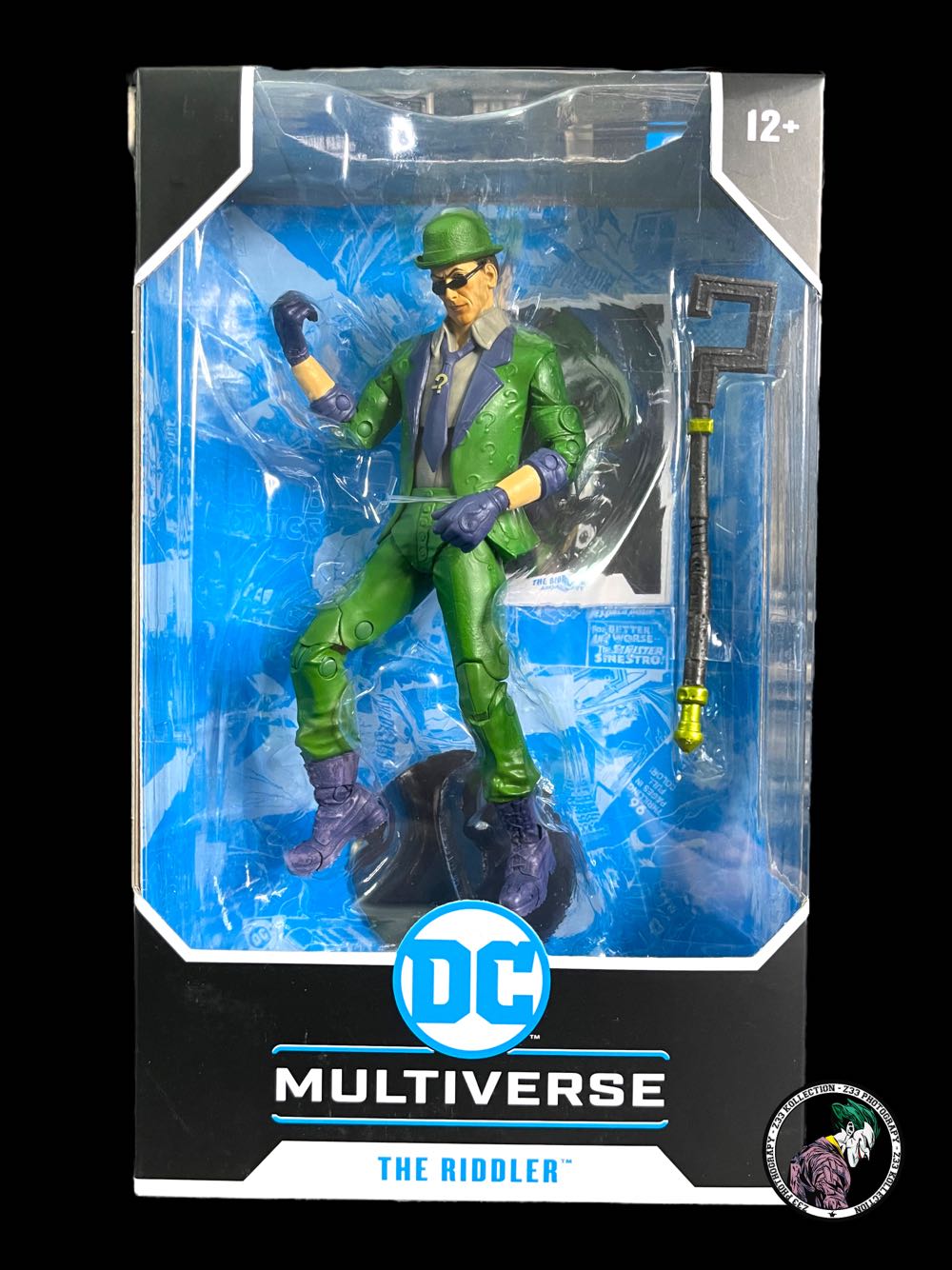 DC Multiverse (2023) (10x11) The Riddler - McFarlane Toys (Batman: Arkham City) action figure collectible - Main Image 4