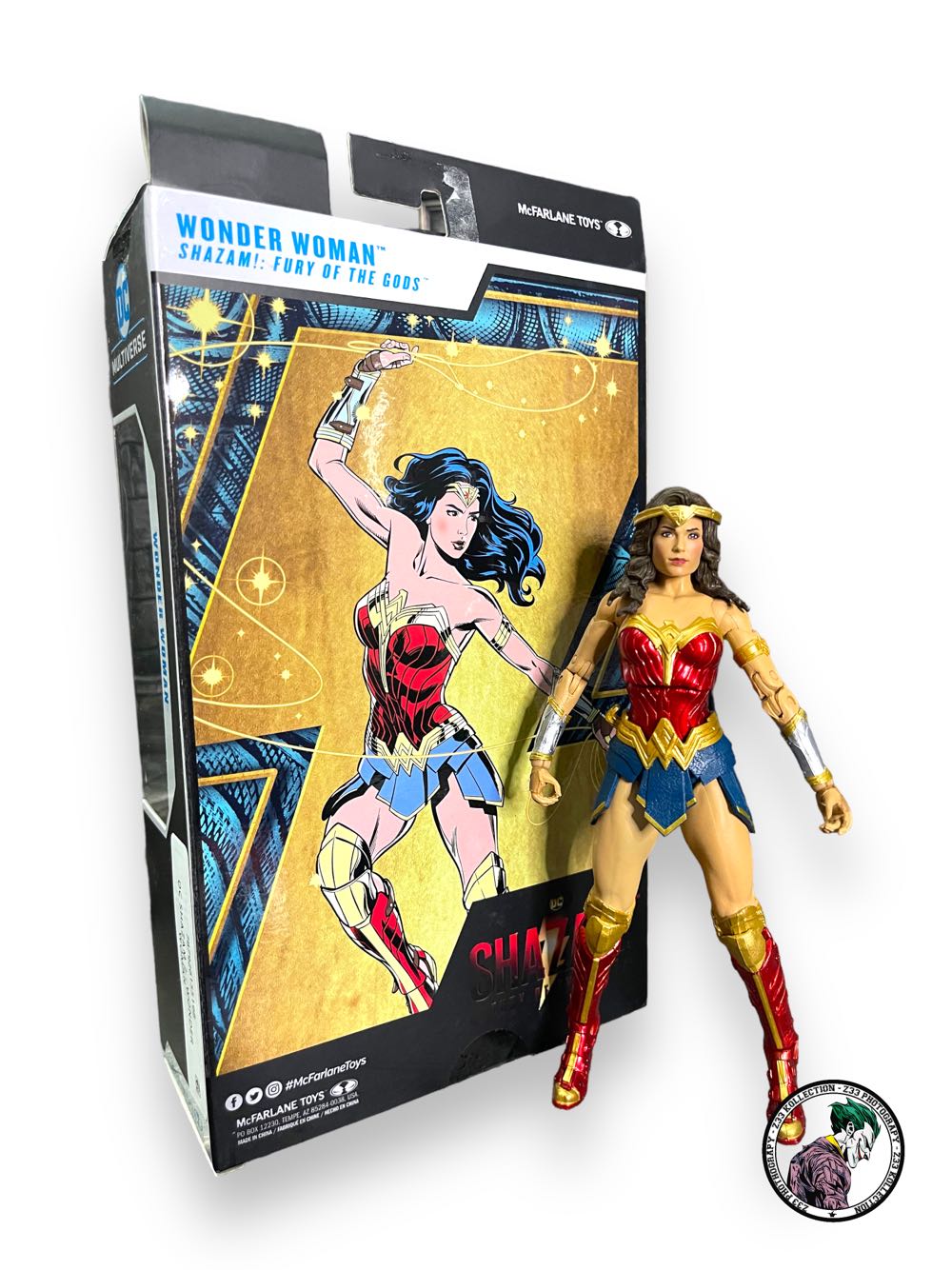 DC Multiverse (2023) (11x01) Wonder Woman - McFarlane Toys (Shazam Fury of the Gods) action figure collectible - Main Image 3
