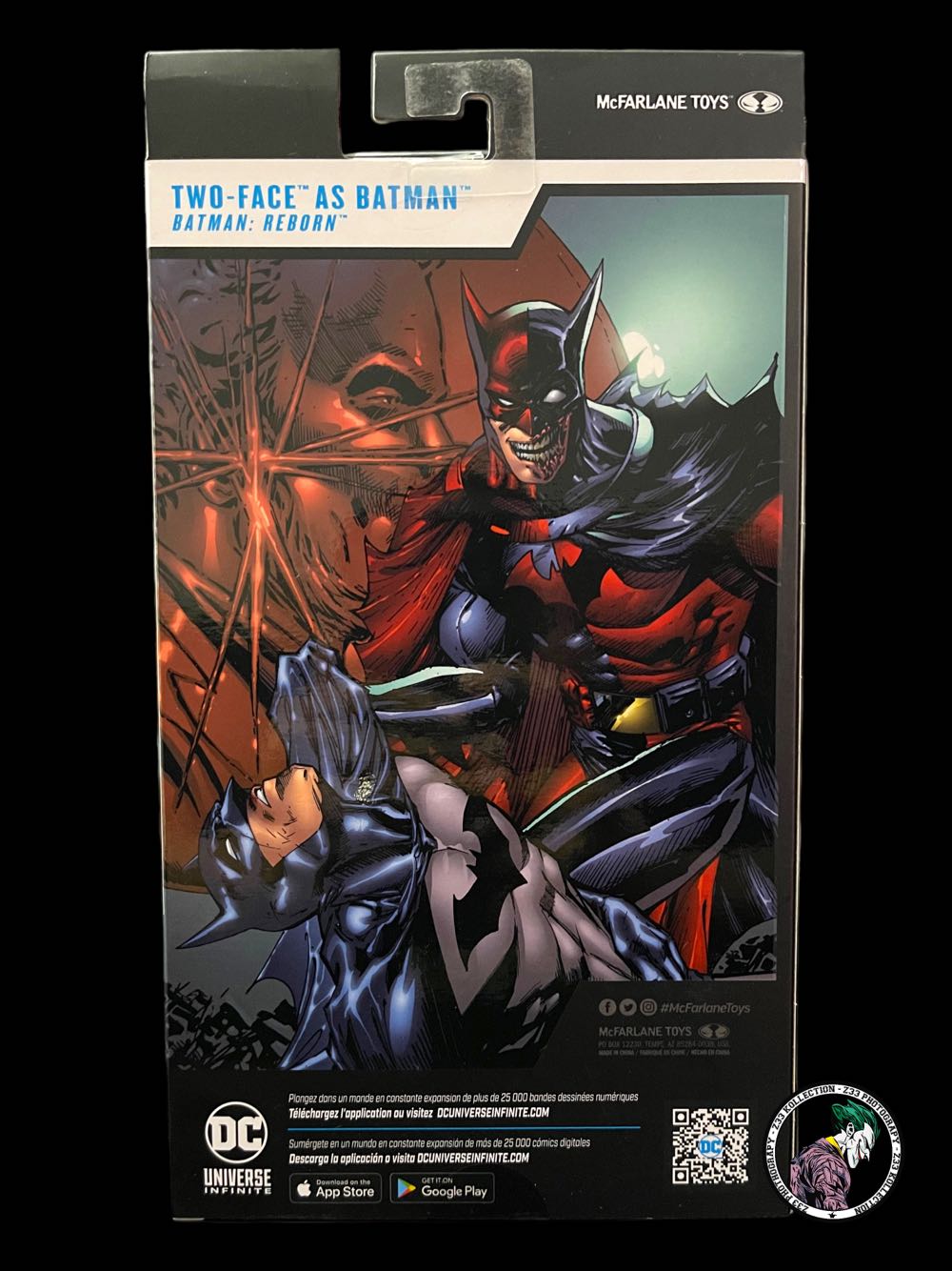 DC Multiverse (2023) (11x10) Two-Face Batman - McFarlane Toys (Batman Reborn) action figure collectible - Main Image 4