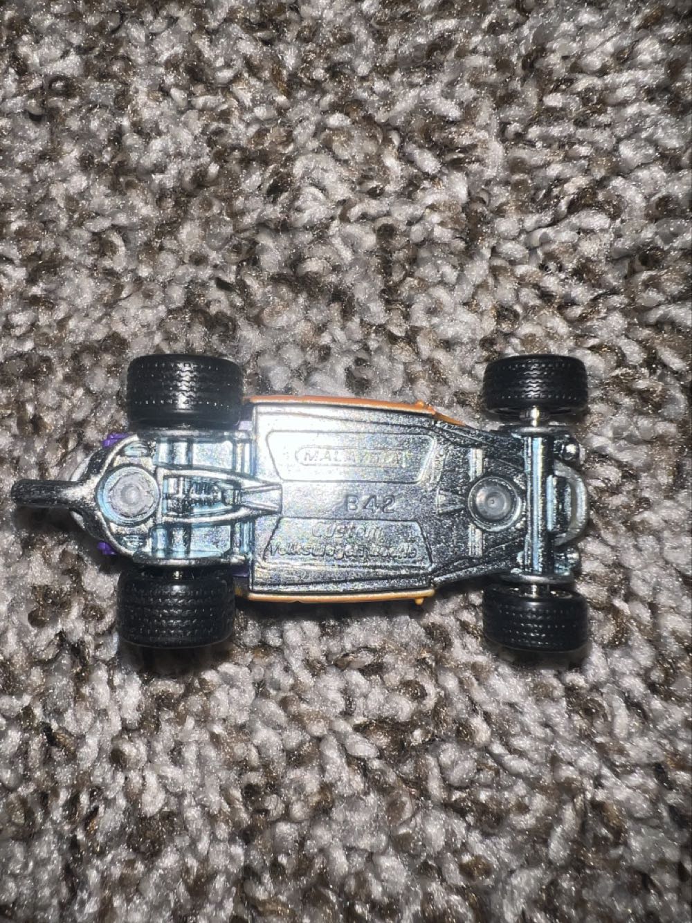 Custom Volkswagen Beetle - Mattel (Hotwheels Loose VW Bugs) action figure collectible - Main Image 2