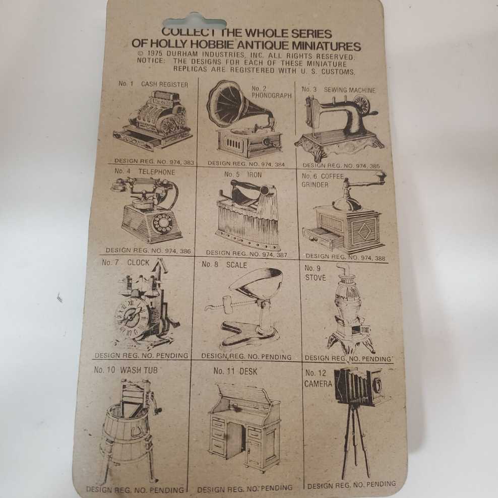 Holly Hobbie Die-Cast Metal Camera With Working Tripod - Durham Industries, Inc. (Holly Hobbie) action figure collectible - Main Image 3