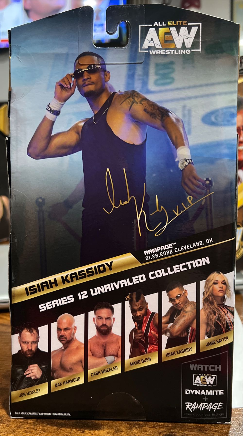 Isiah Kassidy - Jazwares AEW (AEW) action figure collectible - Main Image 2