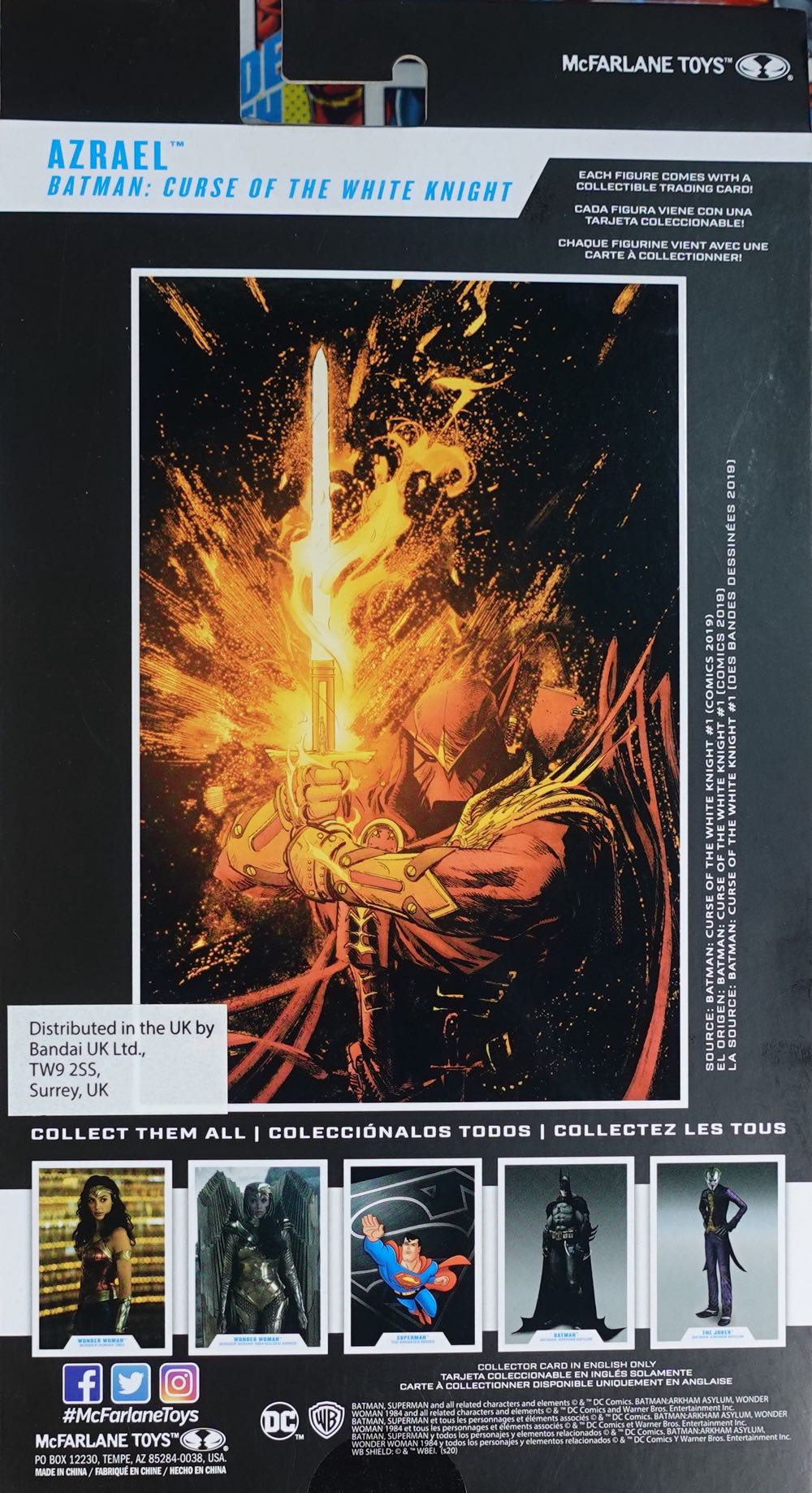 Azrael - Batman Course Of The White Knight - McFarlane Toys (DC Multiverse) (Course Of The White Knight) action figure collectible - Main Image 2
