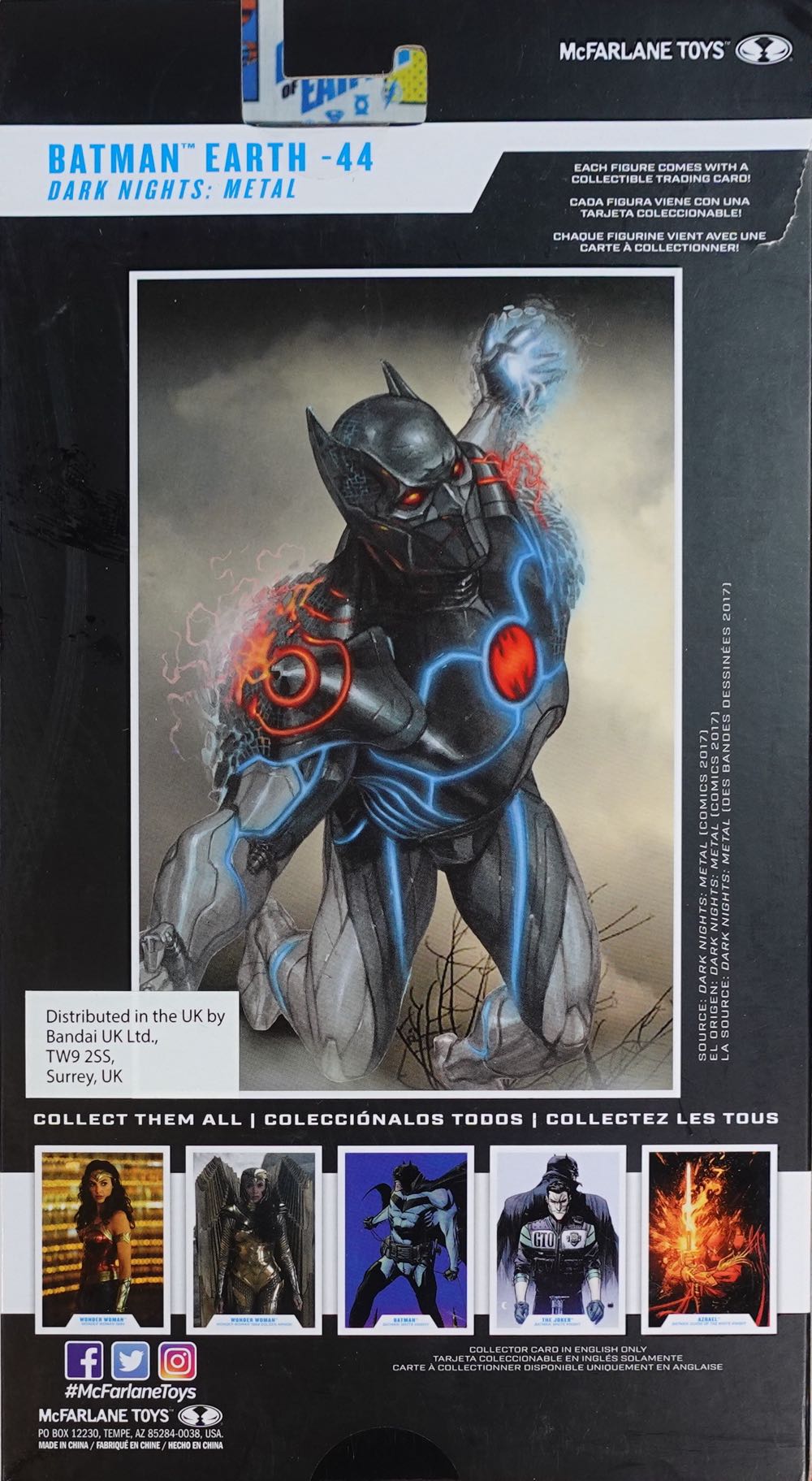 Batman - Earth - 44 - Dark Nights: Metal - McFarlane Toys (DC Multiverse) (Dark Knights: Metal) action figure collectible - Main Image 2