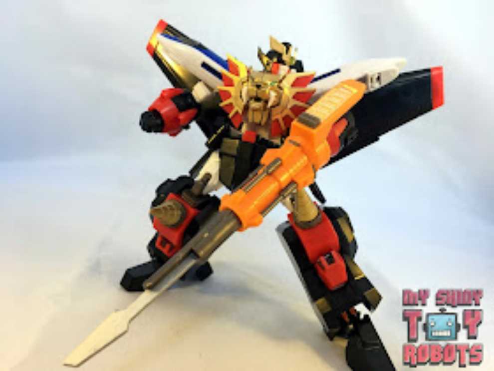 Bandai Super Robot The King Of Braves Super Robot Chogokin Gaogaigar & Dividing Driver (Loose & Incomplete)  action figure collectible - Main Image 2