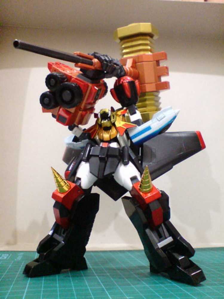Bandai Super Robot Chogokin Gaogaigar Victory Key Set (Loose & Incomplete)  action figure collectible - Main Image 4